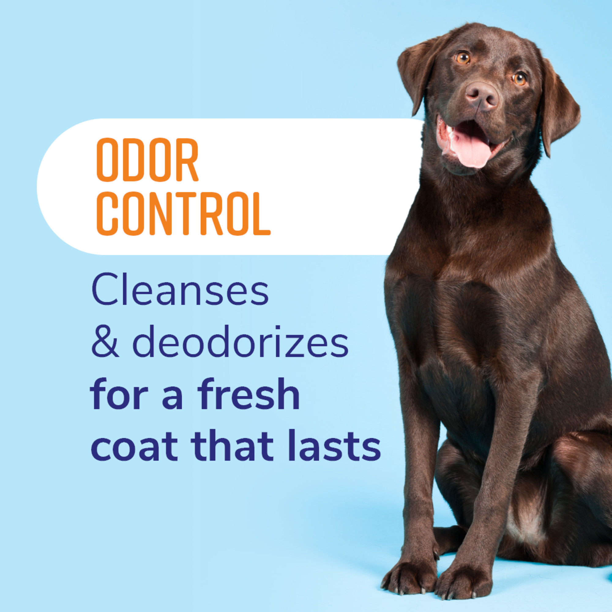 Odor Control Refreshing Shampoo for Pets - Naturel Promise